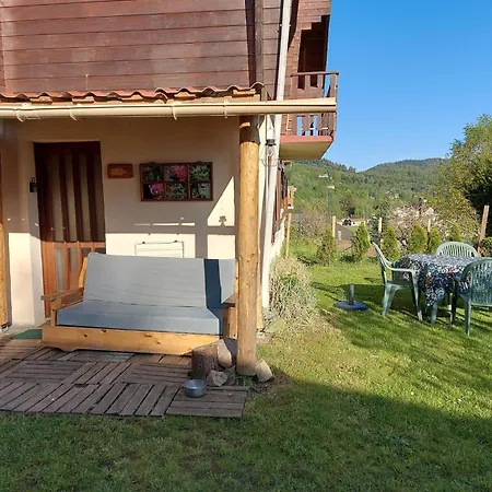 With Sauna In Vosges Domek alpejski *