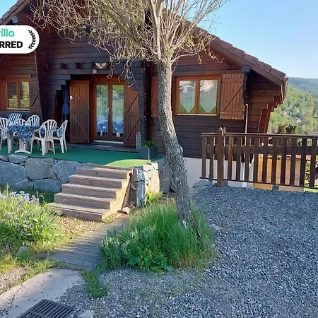 With Sauna In Vosges Dağ evi *