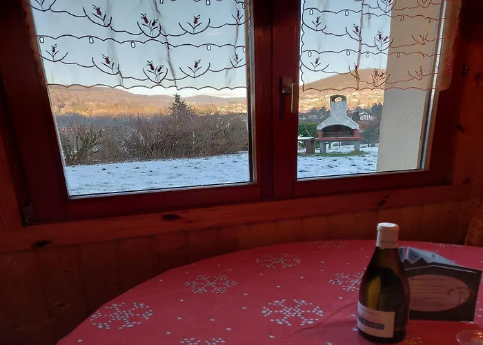 With Sauna In Vosges Domek alpejski Saint-Maurice-sur-Moselle