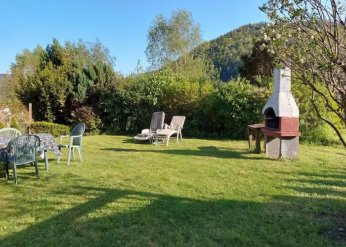 With Sauna In Vosges Domek alpejski Saint-Maurice-sur-Moselle