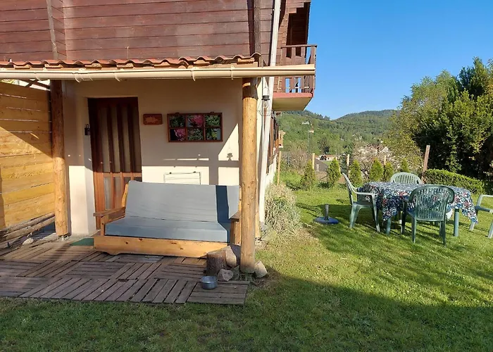 With Sauna In Vosges Domek alpejski *